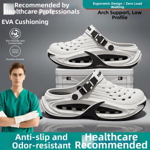 Molly | Anti-Slip Breathable Thick Sole Comfortable Water Resistant Mens Clogs