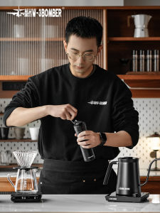 MHW-3BOMBER Bomber Blade R3 Manual Coffee Bean Grinder Hand Crank Coffee Mill Exterior Adjustment Pure Color Coffee Tools