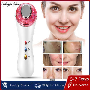 Hengfa Lina New Beauty Machines With Ultrasound Face Lifting Facial Firming Tightening Skin Rejuvenation Sonic Ionic Galvanic Spa Device