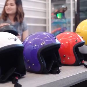 Helm Half Face SNI Anak TK SD Cowok Laki Usia 1-5 Tahun