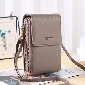 tas selempang kulit wanita dompet hp touscren cewe slingbag mini tas cewe 9067