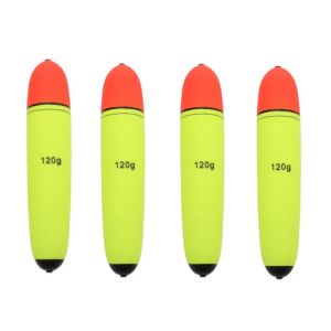 4pcs 10g-120g Foam Fishing Float Floating Buoyancy EVA Elastic Boya Fishing Float Rock Fishing Bobber Flotador Peche Boia Tackle