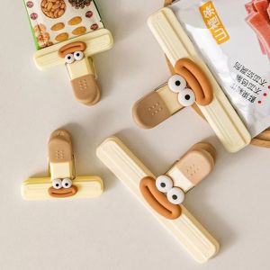 2Pcs Creative Snack Sealing Clip Food Preservation And Moisture-Proof Sealing Clip Multifunctional Office Long Tail Clip