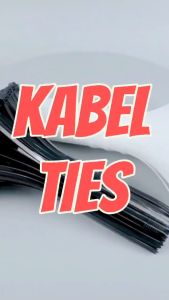 Kabel Tis 15 cm Cable Ties Tie Tali Alat Pengikat Pendek Putih 150mm Nylon Nilon Kecil 2.5 mm 25 mm 100 pcs - ZEN CAR PARTS