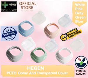 HEGEN PCTO™ Collar And Transparent Cover (White/Pink/Grey/Green/Blue)