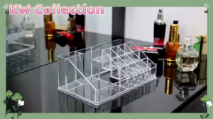16 Slot Clear Acrylic Makeup Brush Holder | Lipstick Vanity Table Top Organizer [PRE ORDER]