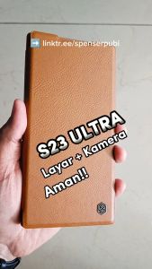 Nillkin Case Samsung S23 ULTRA Qin Pro Leather Camera Cover Slide Casing ORIGINAL