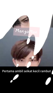 Alat Catok Rambut Pria Korea Terbaru 2 in 1 - Pelurus & Pengeriting Rambut Ionik Cepat Panas & Mudah Digunakan
