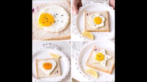 Egg Ring Mamo Silicone Pancake Mold 4 Pack Non Stick Fried Egg Cooking Rings Reusable Fried Perfect Eggs Ring Mold Fo