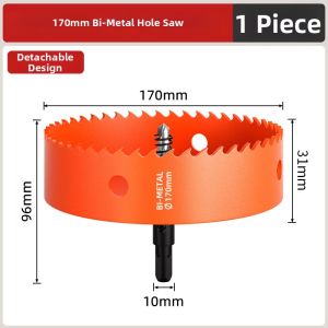 DAIENGONGJU | Multimaterial Hole Drill For Wood Plaster Metal Plastic PVC  Circular Hole