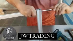 Anti-Jump Wardrobe/Almari Aluminium Sliding Door Heavy Duty Roller - Single /Double Roller DIY Home Improvement