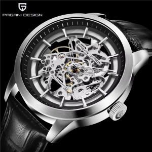 PAGANI DESIGN Original Man Business Watch Automatic Waterproof Skeletonized Fashion Belt Mens Watch Luxury Watch PD-1638
