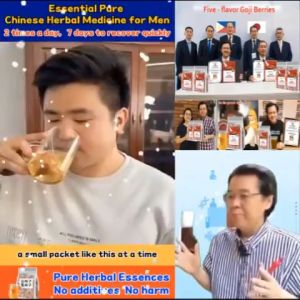 Five flavors goji berry  wolfberry tea for men essebce natural organic  chinese herbal tea mproves physiology mens essentials liver and kidney care tea supports blood circulation weight loss tea slimming drinks