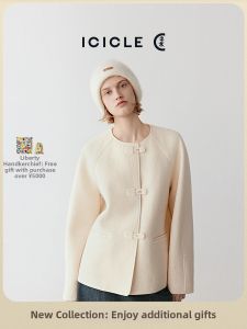 ICICLE | Chinese Style Wool Fleece Coat