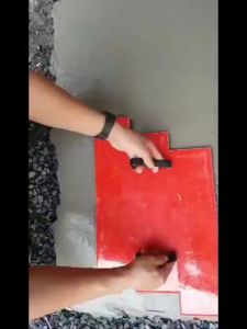 Urethane panels applied to concrete to create stone patterns -No1/No2/No3/No4 (Cement Acuan)