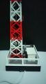 Miniatur tower BTS sinyal +lampu. 