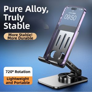 LZ | Adjustable Metal Phone Stand 360 Degree Rotation Portable