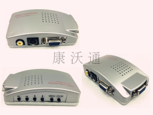 สายเคเบิล VGA 4 ช่อง BNC ต่อ AV พร้อมสายสีน้ำเงินสำหรับคอมพิวเตอร์และจอภาพแบบมีสายเสียบได้