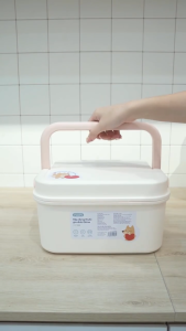 Hộp Đựng Thuốc Gia Đình INOCHI Okina 7.2L – Kháng Khuẩn Khử Mùi Bảo Quản An Toàn Thiết Kế Tối Ưu