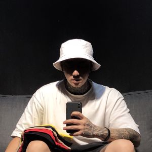 Hip Hop Black White Female Fashion Brand Harajuku Bucket Hat