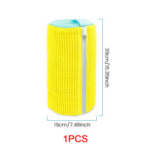 1/2PCS Universal Durable Shoe Washing Bag Soft with Zipper - Laundry Bag for Sneakers & Casual Shoes Fits All Shoe Types