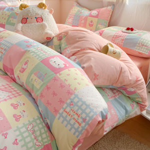 WUYINLIANGPIN | Cotton Dorm and Child Friendly Bedding Set