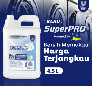 Rinso Superpro Deterjen Matic Cair Jerigen 4.5L
