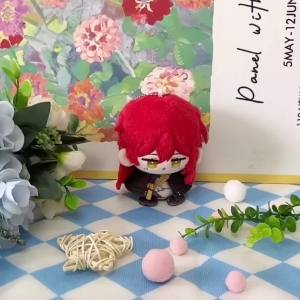 Honkai: Train star doll Himeji Ko Tingyun qingque Seele cartoon character cosplay stuffed plush keychain birthday gift