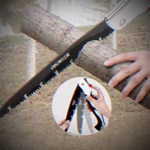 Gergaji Lipat Kayu Mini Serbaguna Portable Super Tajam Bahan SK5 Kualitas Bagus Awet Anti Karat Folding Hand Saw Untuk Memotong Pohon Dahan Kayu Mata Pisau Ukuran 210 mm Bisa Bayar Ditempat