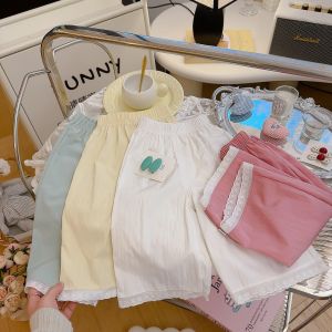 กางเกงขายาวผู้หญิง แบบใหม่ปี 2025 กางเกงขาตรงบางๆ ลำลอง กางเกงขากว้างสไตล์โมริสุดเก๋ เนื้อผ้าเป็นมิตรต่อผิวหนังและระบายอากาศได้ดี เรียบง่ายและสง่างาม ทันสมัย【BabyBuddyShop】