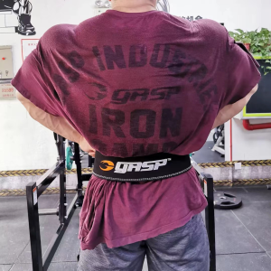 เสื้อยืดกีฬาคอตตอน GASP สำหรับผู้ชาย ทรงหลวม แขนสั้น ระบายอากาศได้ดี สวมใส่สบาย เหมาะสำหรับออกกำลังกายและเล่นกีฬา