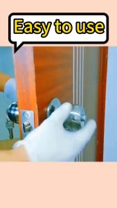 Door handle for wood doors door lock inside safety hardware locks door knob for bedroom