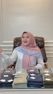 MOLLA SERIES Jilbab Exclusive Journey Scarves X Indra Kanaya Limited Edition PROMO