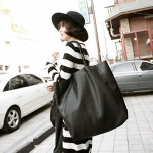 Fashion Fashion Magazine Style First Layer Cowhide Bag Large Capacity Trendy Tote Bag Minimalist Unique One-Shoulder Ladys Bags