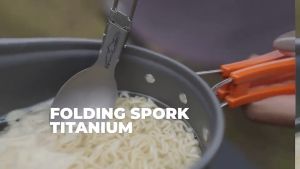 Dhaulagiri Folding Spork Titanium