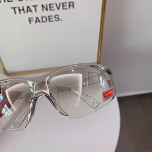 WW011 Kacamata Hitam Kacamata Motor Pelindung Angin Korea Vintage Retro Fashion Import Wanita Pria Optik