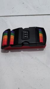 Tali Koper Kunci Angka - Luggage Strap Number Key Tali Pengikat Koper Dengan Kunci Nomor Pengunci Koper Travel Bags Belt Luggage Belt Bags Kunci Variasi Angka Luggage Strap Kunci Angka Tali Koper Kunci Angka Kunci Koper - Warna Pelangi