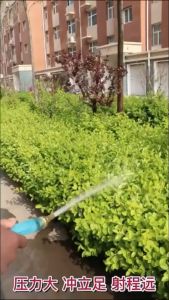 AKIRO HOME 1/2" Full Brass Nozzle Water Pipe Joint High-Pressure Direct Sprinkler Connector Garden Hose Adjustable Pressure Washer Water Pipe Joint Sprinkler Car Wash Spray Connector 高压喷头