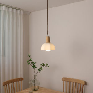 Simple Nordic Wooden Three-Headed Restaurant Ceiling Light Bar Counter Hallway Entrance Lighting Fixture Vintage Japanese Style