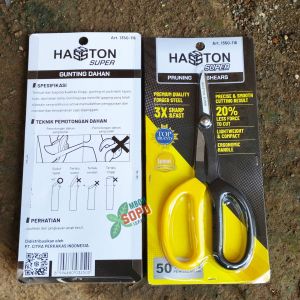 Alat Bonsai Gunting Pruning Hasston (Prohex) Kuat dan Tajam 21 cm