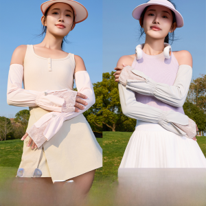 MiiOW | Tay lụa băng chống nắng cho nữ mùa hè mới thời trang ngoài trời chống tia UV khi lái xe và đi xe đạp tay mát mẻ