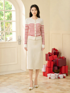 Commute Fashion Soft H-Shape Straight Skirt