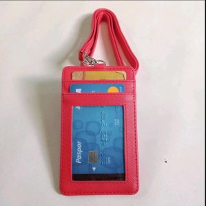 CAT HOLDER LEHER.NAME TAG.BUAT KERJA