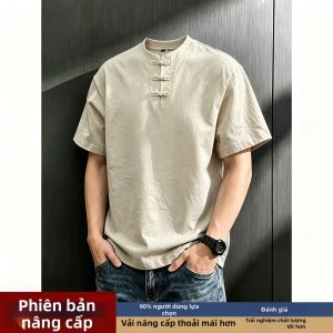 Áo Thun Kiểu Trung Quốc Thoáng Khí Chống Ẩu TianSilk Linen