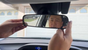 Gương chiếu hậu cầu lồi góc rộng ô tô MYT Kính chiếu hậu góc rộng chống chói mắt xóa điểm mù xe hơi