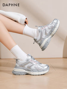 Daphne Fashionable Thick Bottom Dad Shoes Womens Spring 2025 New Style Casual Sports Running Shoes Increased Height
