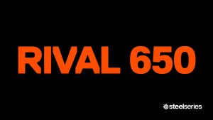 SteelSeries Rival 650 Wireless RGB Gaming Mouse TrueMove3+ Dual Sensor System Quantum Wireless Mice (62456)