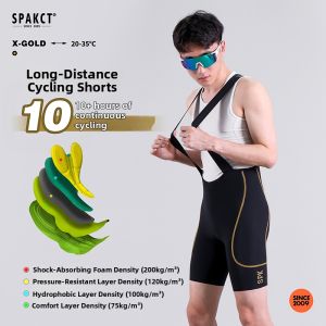 Spakct | Breathable Cycling Shorts With Pad For Men And Women