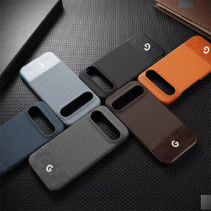 Luxury Business PU Leather Splicing Texture Phone Case For Google Pixel 11 10 9 8 Pro XL 8a Skin Feel Anti-Shock Protector Cover