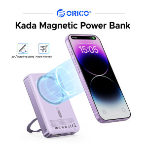 ORICO 360 ° ขาตั้งหมุนได้คาดาพาวเวอร์แบงค์ไร้สายโลหะแบบพับได้5000AMH/10000AMH